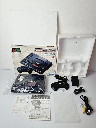 481- Console Mega Drive Japonês em excelente estado