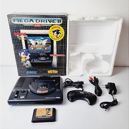 558- Console Mega Drive Tectoy anos 90