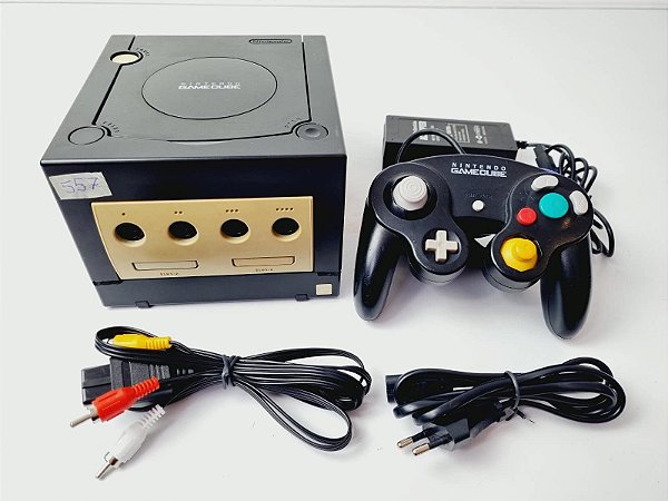 557- Console GameCube com Picoboot + cartão 64gb