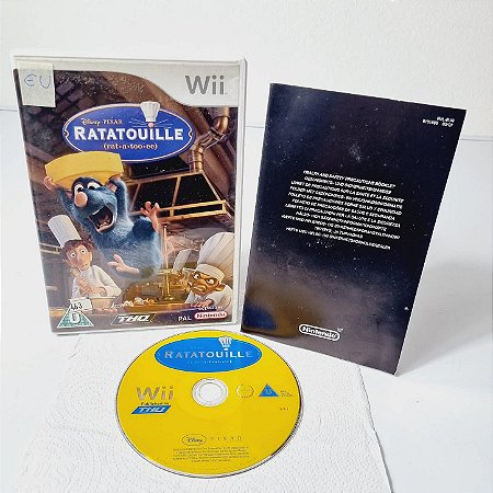 Ratatouille Wii Europeu PAL - Físico