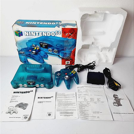 584- Console Nintendo 64 sabores: Anis em excelente estado