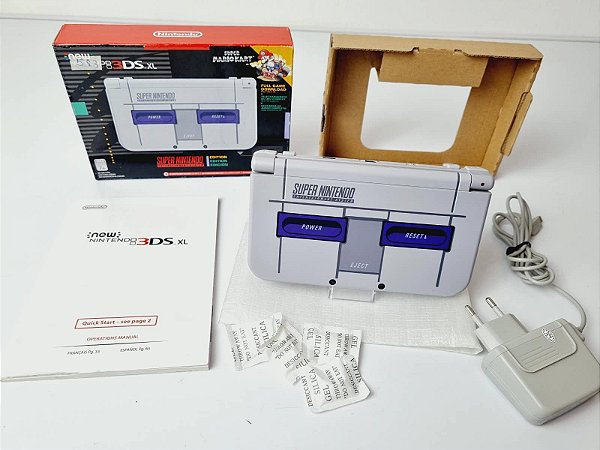583- Console New 3DS XL edição Super Nintendo SNES