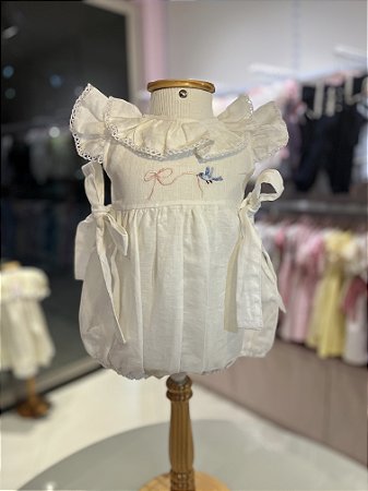 Romper Passáro linho