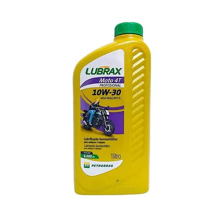 Óleo Lubrax - 10W 30 Semissintético