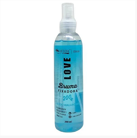 Bruma Fixadora Acido Hialuronico Max Love 200 ml