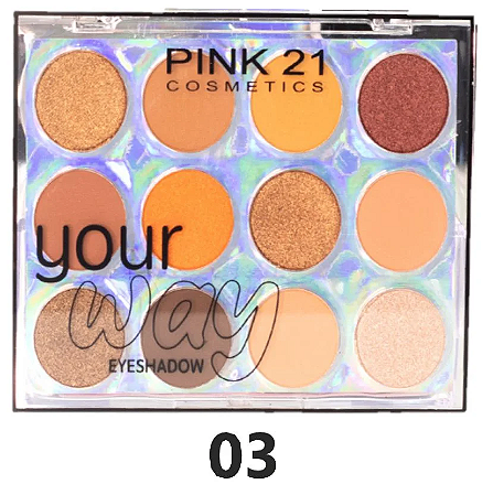 Paleta de Sombras Your Way Pink 21 - Color 3