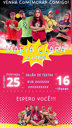 Convite Digital Emily Vick