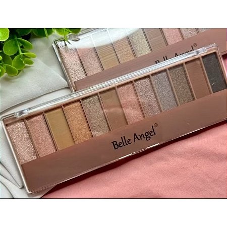Paleta de sombra Belle Angel 12 cores