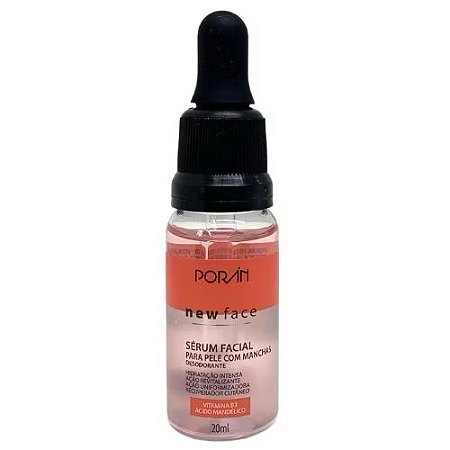 ￼SÉRUM FACIAL NEW FACE PARA PELE COM MANCHAS PORÁN
