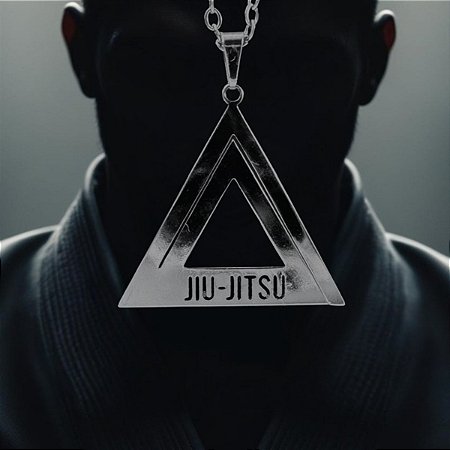 Colar Masculino De Jiu Jitsu Exclusivo Gaby Sandrin