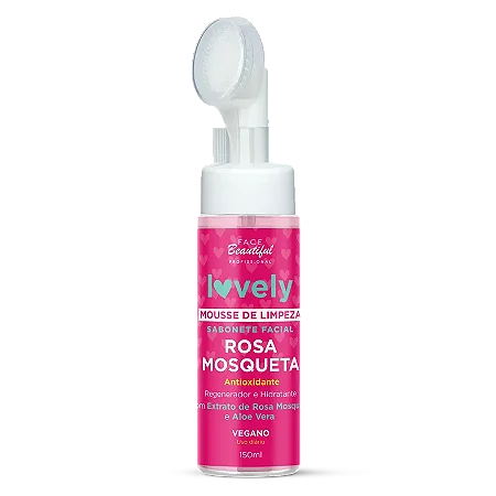 Mousse de Limpeza Rosa Mosqueta Face Beautiful 150ml