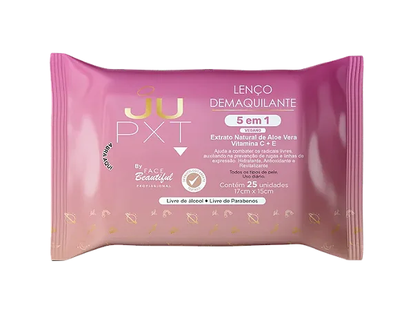 Lenço demaquilante JUPXT