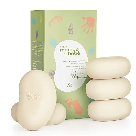 Sabonete Mamãe e Bebê (5 und - 100g cada)