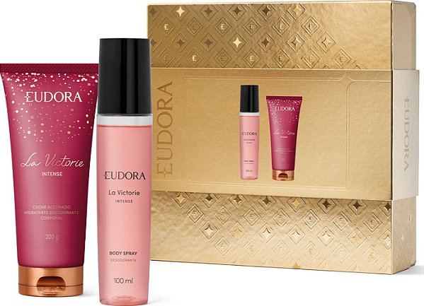 Kit Presente La Victorie (Body Spray 100ml + Creme acetinado 200g)
