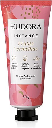 Creme Perfumado para Mãos Instance Frutas Vermelhas 30g