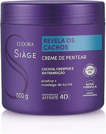 Creme Para Pentear Siàge Revela Os Cachos 500g