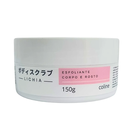 Esfoliante Coline 150g Corpo e Rosto Lichia