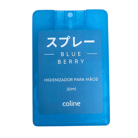 Higienizador para Mãos de Bolso Coline 20ml com Fragrância