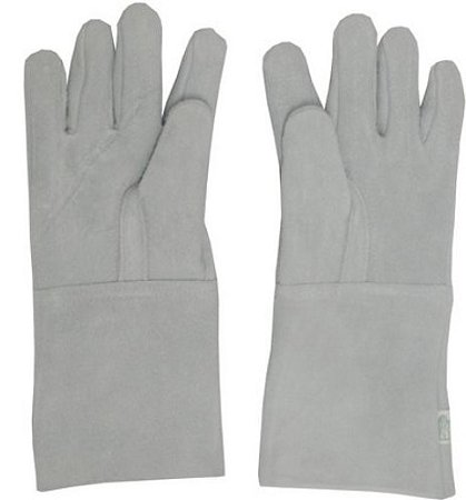 LUVA DE RASPA P 15 CM C/REFORÇO - LUVAS SÃO MANOEL - CA 10843