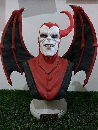 Busto Vingador – O Vilão Supremo de Caverna do Dragão!