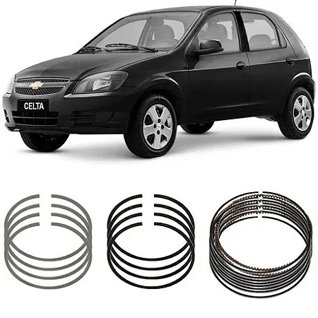 Jogo anel de pistão motor 1.0 STD