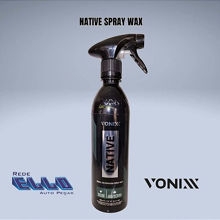 Native Spray Wax 500 ml Vonixx em Sumaré