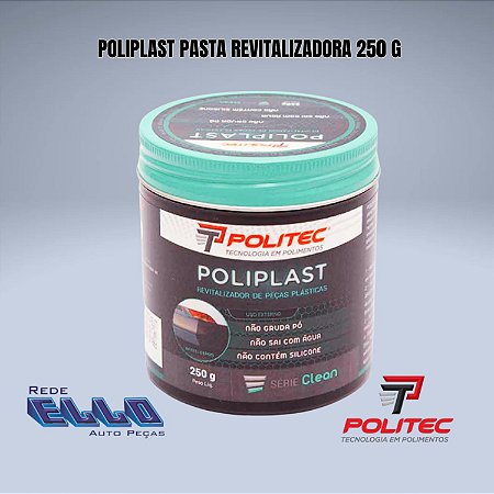 Poliplast Pasta Revitalizadora de Plásticos Politec 250g em Sumaré