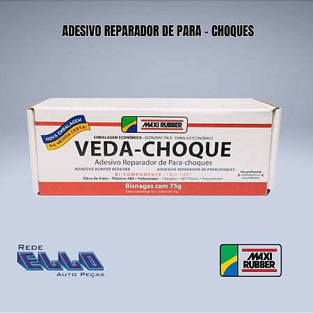 Veda Choque adesivo reparador de para choque Maxi Rubber em Sumaré