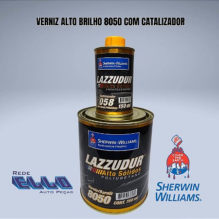 Verniz PU 8050 alto sólido com catalizador Lazzuril em Sumaré