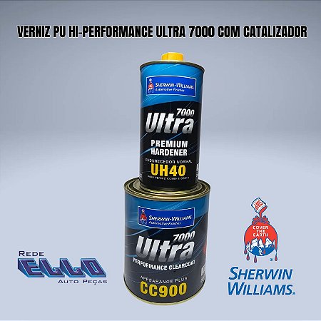 Verniz PU Ultra 7000 CC900 High Performance 900 ML Com catalizador Lazzuril em Sumaré