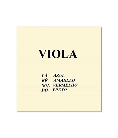 Encordoamento Mauro Calixto p/ Viola de Arco