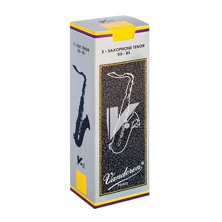 Palheta Vandoren V12 Sax Tenor 3,0  (caixa c/ 05)