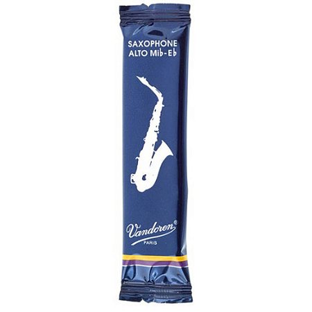 Palheta Vandoren Tradicional Sax Alto 1,5 (unidade)