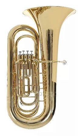 Tuba Zellmer ZBB - 500L 4 Pistos 4/4 Sib Laqueada
