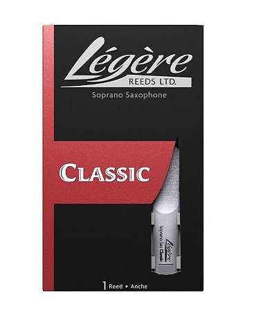 Palheta Legere Classic Sax Soprano 2,5