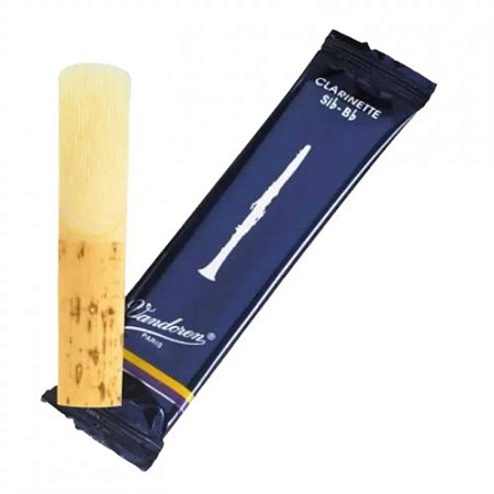 Palheta Vandoren Tradicional Clarinete Sib/Do 2,0 (unidade)