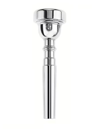 Bocal P/ Trompete 3c Standart (Prateado)