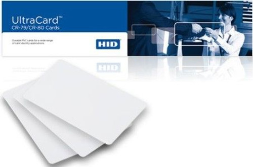 Cartões de PVC Ultracard com Mylar Adesivo Fargo 82267 CR80.10 Mil - Caixa com 500 unid.  PN: 82267