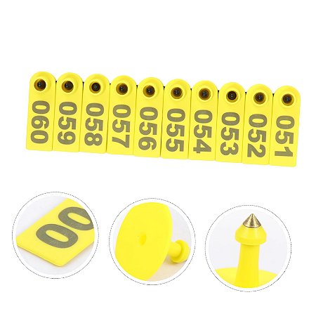 Tag auricular visual de qualidade 100% TPU (sem chip)