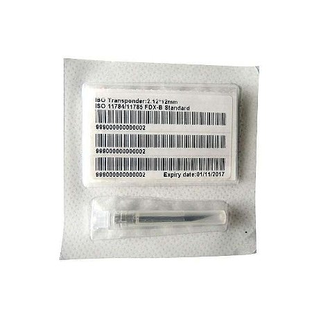 Microchip de qualidade com agulha