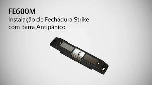 Fechadura elétrica STRIKE - FE600M 1100 libras com monitoramento de status