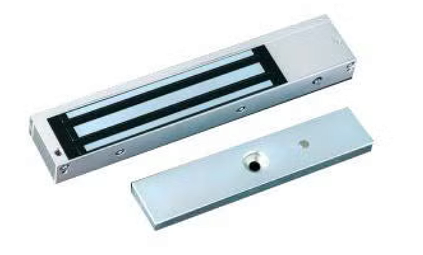 Fechadura Eletroímã ASSA ABLOY Controle de Acesso 600 Libras com Sensor - 600M