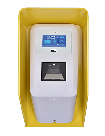 Validador de bilhetes para plataformas de código de barras, NFC e cEMV HID VAL150