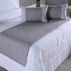 Peseira De Cama King Size 300 Fios Kit 2 Almofada Decorativa