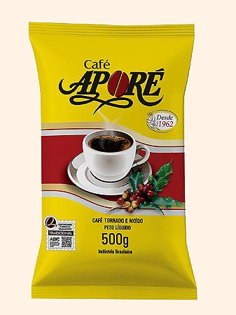 CAFÉ TORRADO  E MOIDO  APORÉ 500GR TRADICIONAL