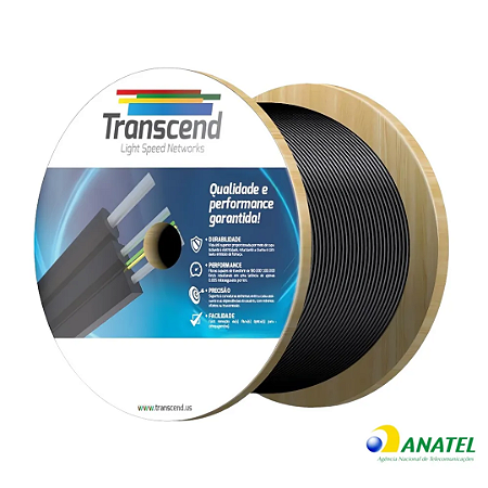 Cabo Óptico Drop Mini Flat 1FO