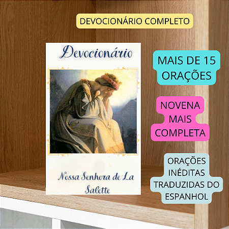 DEVOCIONÁRIO COMPLETO DE LA SALETTE com  FRETE GRÁTIS
