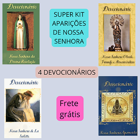 SUPER KIT APARIÇÕES DE NOSSA SENHORA