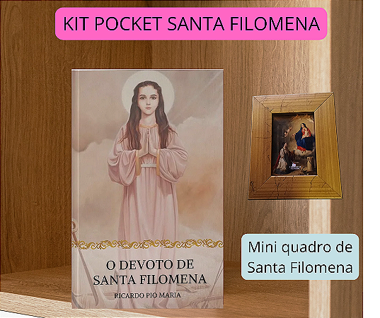KIT POCKET SANTA FILOMENA com