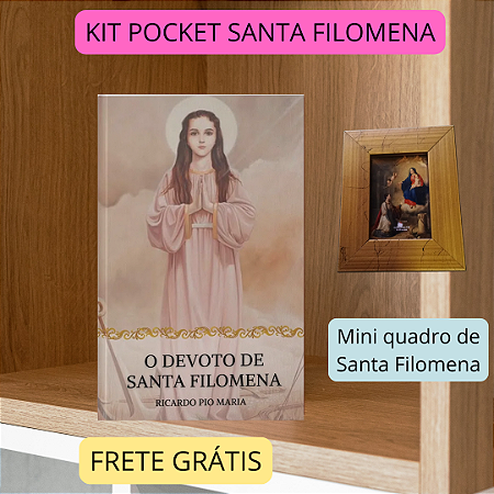 KIT POCKET SANTA FILOMENA com frete grátis